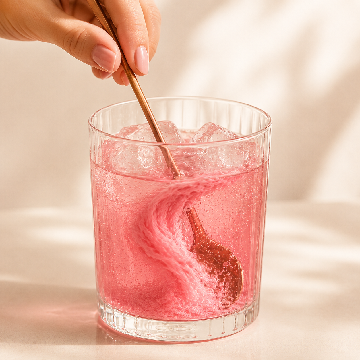 Misture em 200ml de água